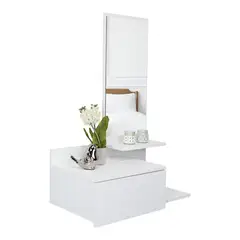 RTA DESIGN - Recibidor Flotante Vienna 1 cajón Rta Blanco