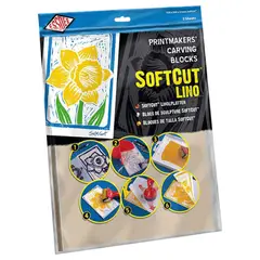 ESSDEE - Lamina Linoleo Grabado X2 42x30cm 3mm Rf 3.0/sc5-2