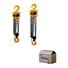 UYUSTOOLS - Diferencial de Cadena Pro de 5 Toneladas X 3 Metros