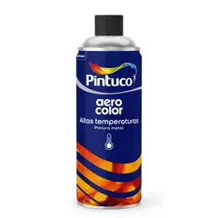 AEROCOLOR - Aero Color Altas Temperaturas para Metal Rojo Oscuro Brillante 300 ml