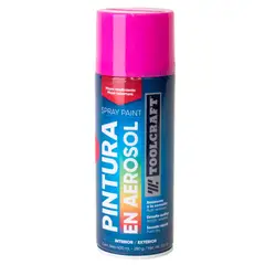 TOOLCRAFT - Pintura Aerosol Rosa Fluorescente 400 ml