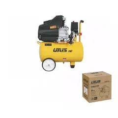 UYUSTOOLS - Compresor de Aire 50 Litros 2 HP 1500W Profesional