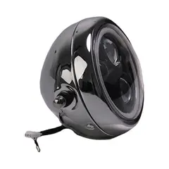IRON RACING - Faro Frontal 14 cm Redondo Led Ojo Angel Ir8051 24w 9-80v 2400lm Acromado