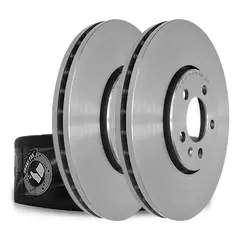 GENERICO - Discos de Freno Marca Brake Pak para Volkswagen Golf V 1.6cc-2.0cc