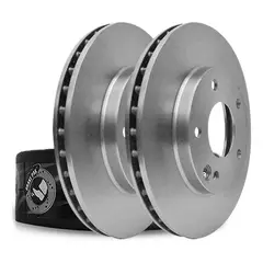 GENERICO - Discos de Freno Marca Brake Pak para Mercedes Benz A140