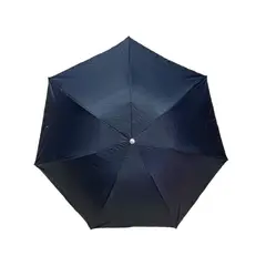 KLIMBER - Sombrilla Manual Pequeña Negra/Azul Basic