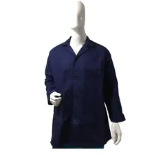 DQ - Bata 3/4 En Dril/ Color Azul Oscuro/talla Xl x 3 Unidades