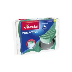 VILEDA - Esponja Pur Active 2 Unds