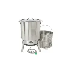 BAYOU CLASSIC - Kit de Caldera de Acero Inoxidable 77.6 Litros