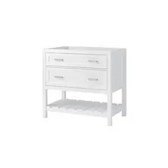 undefined - Tocador de Madera Blanco de 91.44 X 53.34 cm