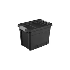 STERILITE - Caja para Herramientas Apilable Cap X 28 L Negro