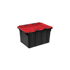 STERILITE - Contenedor Individual con Tapa Abatible Negro 2.5 mm