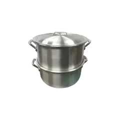 BAYOU CLASSIC - Vaporera 1/2 Bushel Oyster Aluminio