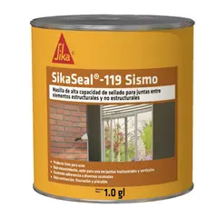 SIKA - Sikseal 119 Sismo 1 Gal - Masilla para Tratamiento de Juntas Entre Elementos Estructurales y No Estructurales.