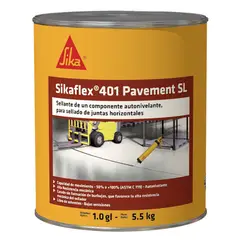 SIKA - Sikaflex-401 Pavement 1Gl Poliuretano Autonivelante Para Juntas En Pisos.