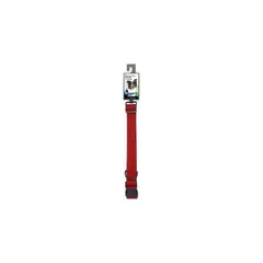 BOSS PET PRODUCTS - Collar Para Perro Regulable Rojo de 2.54 x 45.72 Boss