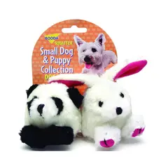 ASPEN PET - Juguete Para Perro Oso Panda y Conejo de Peluche