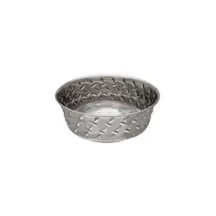 BOSS PET PRODUCTS - Comedero Para Perro Diseno De Diamantes Capacidad 0.94 Boss