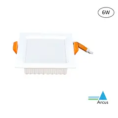 GENERICO - Bala Led de Alta Potencia Omega 6w Luz Cálida