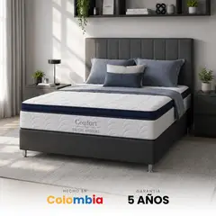 HOTEL DREAMS - Colchón Ortopédico Pillow Euro Queen 160X190 Firmeza Media