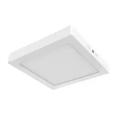 TECNOLITE - Panel Led Cuadrado Sobreponer 18w Luz Calida 3000k