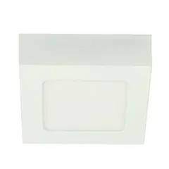 TECNOLITE - Panel Led Cuadrado Sobreponer 6w Luz Fria 6500k