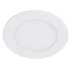 TECNOLITE - Panel Led Redondo Incrustar 6w Luz Fria 6500k