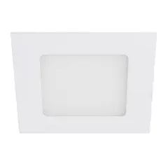 TECNOLITE - Panel Led Cuadrado Incrustar 6w Luz Fria 6500k