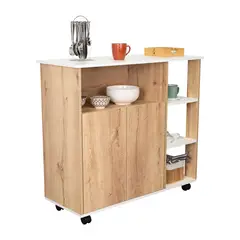 RTA DESIGN - Mueble De Cocina Bicolor 90X100X40Cm Duna Blanco
