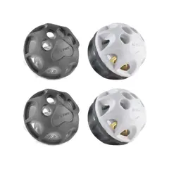 ENERGY PLUS - Kit X4 Pelotas para Gatos Con Cascabel Suave Resistente