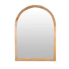 SANDALO - Espejo Arco En Madera Natural 60x80 cm