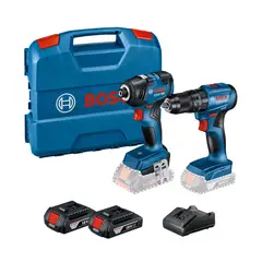 BOSCH - Taladro Percutor 1/2pulg 18v Brushless Gsb 185-li + Atornillador de Impacto 18v Gdr 18v-200 Brushless