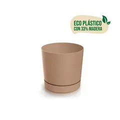 TUMATERA - Matera Tubo P Eco Wood 15 cm Café Claro