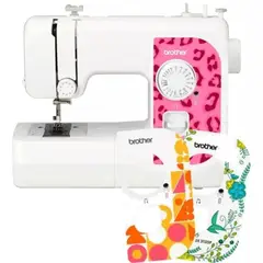 BROTHER - Máquina de Coser Recta Jx3135f Portable Blanca 110v - 120v