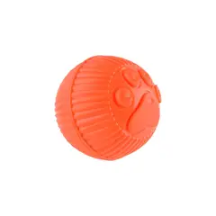 ENERGY PLUS - Juguete Para Perro: Pelota Lanzadora. Mordedora Naranja