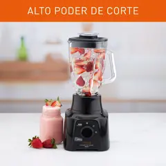 IMUSA - Licuadora 2 Velocidades 550 Watts Powemixglass Negro