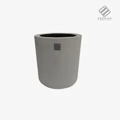 PREKON - Matera En Cemento Tipo Tubular De 30 Cm Alto X 30 Cm Ancho