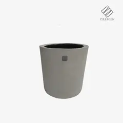 PREKON - Matera En Cemento Tipo Tubular De 40 Cm Alto X 40 Cm Ancho