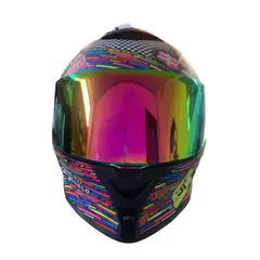 EDGE HELMETS - Casco Moto Shanghai Racing 360 Mate Talla M