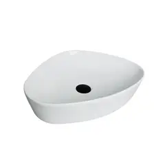 GENERICO - Lavamanos Sobreponer Pozzo 56x36x14 cms vessel Vivz moderno triangular