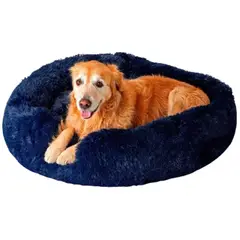 MAOS PETS - Cama Dona Para Perro 70x70x25cm Grande Petroleo
