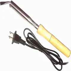 FERRAWYY - Cautín Punta Pala Soldadura Mango Madera 100W