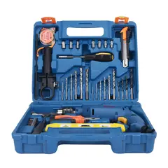 DONG CHENG - Kit de Herramientas con Taladro 500 W Mandril 1/2 Pulgada