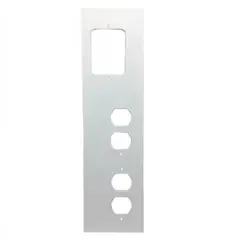 INFINITE - Troquel Metálico 10 x 4 Mixto Blanco Triple x 2 Unidades