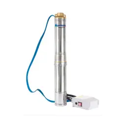 AQUASTRONG - Bomba Sumergible Tipo Lapicero Pozo Profundo 4" 1.5hp 110v
