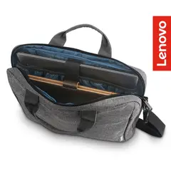 LENOVO - Maletín de Carga Superior Casual para Portátiles 15.6" Gris T210