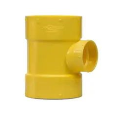 TUBOPLEX - Tee Reducida Sanitaria 4pulg X3pulg X4und