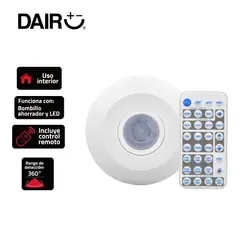 DAIRU - Sensor De Movimiento De Techo Para Iluminación 360°