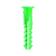 COBRA ANCHORS - Tarugo de Plástico Verde con Tornillo N. 12 A 14