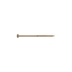 GENERICO - Tornillo Estructural Cabeza Plana de 15.24 x 0.63 cm